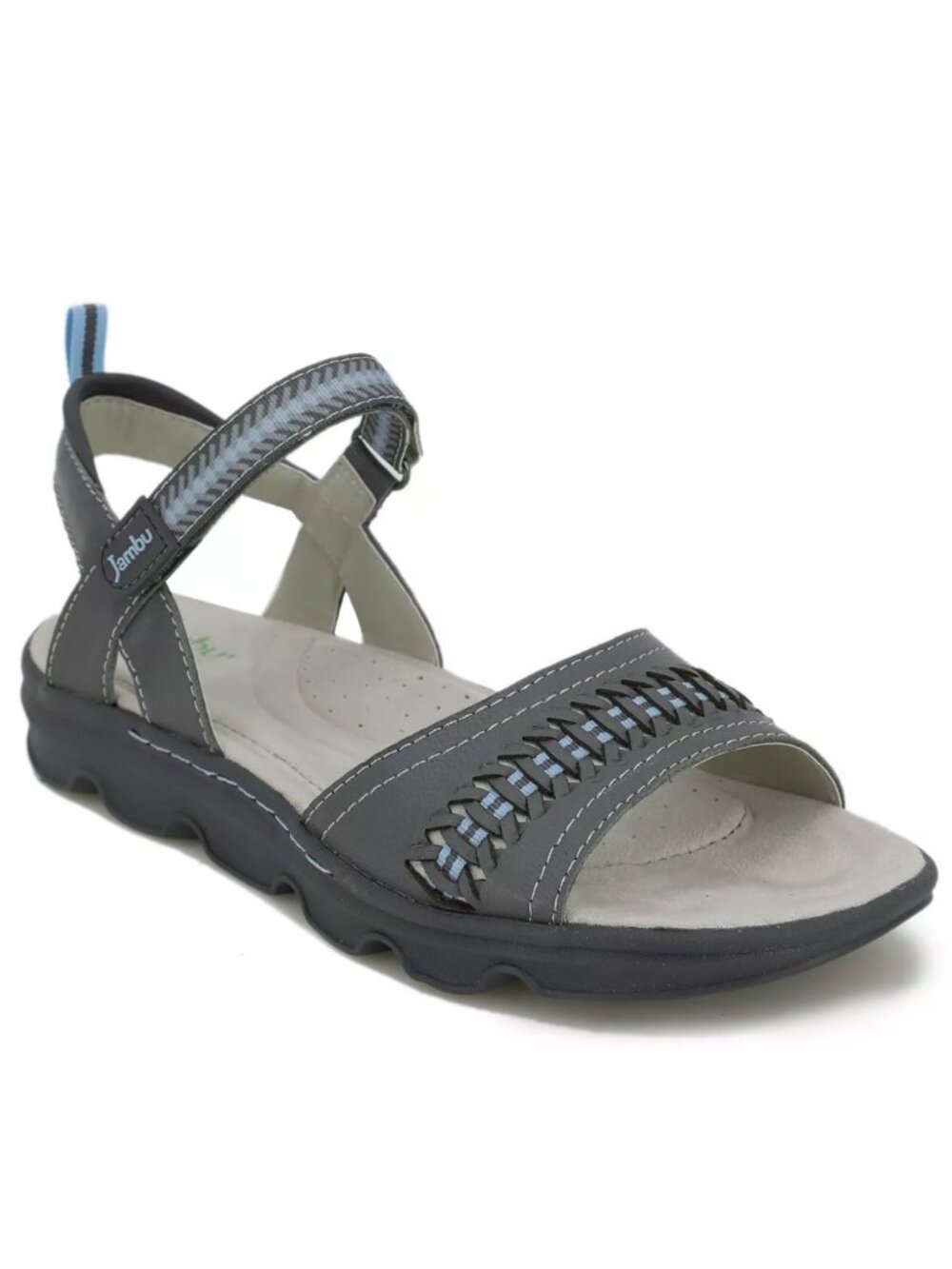 Jambu Monaco Sandal Women's Size 7.5 Gray